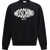Moschino Printed organic cotton Sweatshirt FANTASIA NERO