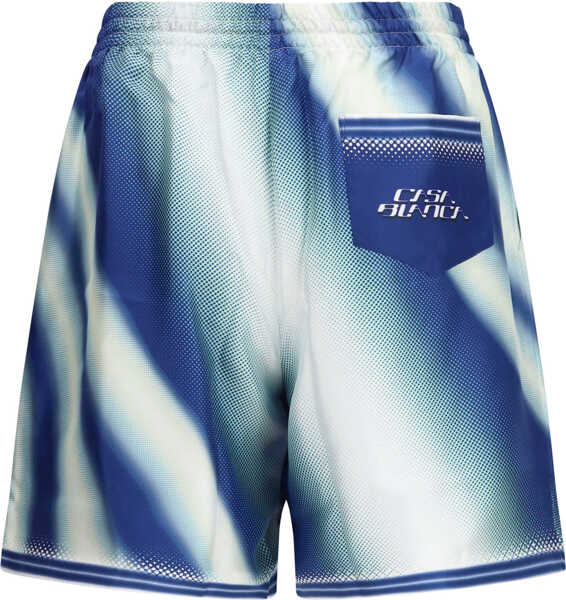 Pantaloni scurti Casablanca Silk Flaming Shorts FLAMING TENNIS BALL Barbati (BM 19753562) 2