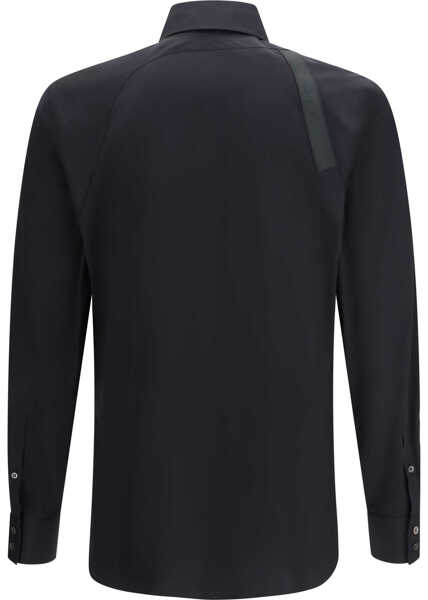 Camasi casual Alexander McQueen Harness Shirt BLACK Barbati (BM 19753565) 2
