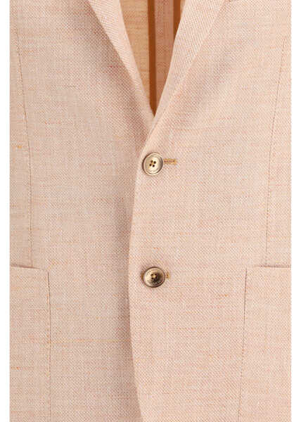 Sacouri Tagliatore Blazer linen Blazer ARANCIO Barbati (BM 19753574) 3