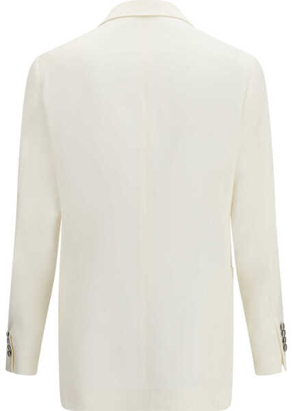 Sacouri Brunello Cucinelli Single-breasted linen Blazer PANAMA Barbati (BM 19753583) 2