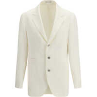 Jachete Single-breasted linen Blazer Barbati