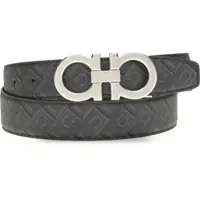 Curele Reversible and adjustable Gancini Belt Barbati