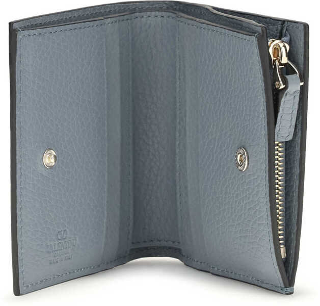 Portofele Valentino Garavani Rockstud Wallet STONE GREY Femei (BM 19753643) 3