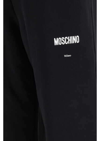 Pantaloni de trening Moschino Cotton Sweatpants FANTASIA NERO Barbati (BM 19753646) 3