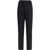 LANEUS Linen and viscose Pants NERO/BLACK