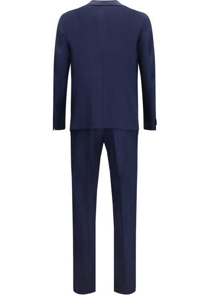Costume Tagliatore Single-breasted virgin wool Suit NAVY Barbati (BM 19753664) 2