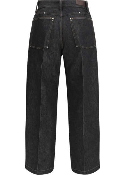 Pantaloni casual LEMAIRE Studded Jeans SLATE Barbati (BM 19753667) 2