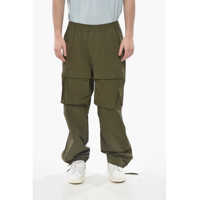 Pantaloni casual Stretch Nylon Cargo Pants With Ankle Drawcord Barbati
