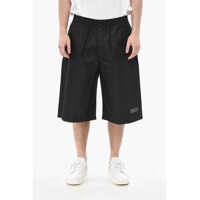 Pantaloni scurti Nylon Shorts With Elastic Waist And Drawstring Barbati