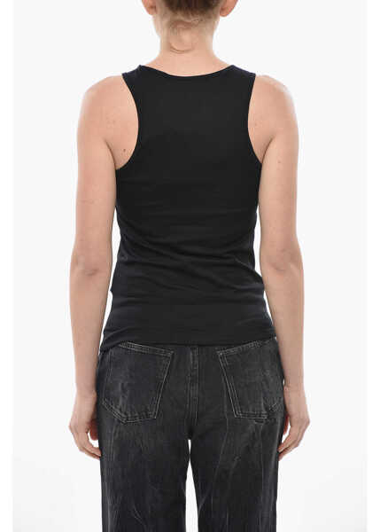 Bluze Givenchy Cotton Tank Top Roses Black Femei (BM 19753847) 2