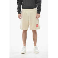 Pantaloni scurti Brushed Cotton Shorts With Terry Logo Barbati