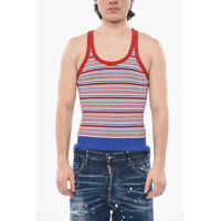 Tricouri Striped Knit Tank Top Barbati