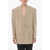 Givenchy Oversized Double-Breasted Wool Blazer Beige