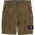 Stone Island Cargo Shorts With Logo Patch MILITARY GREEN