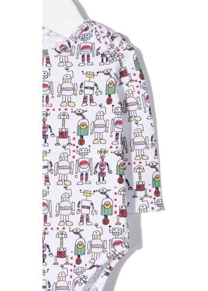 Caciuli Marni Body Beanie And Gag Set WHITE Baieti (BM 19754036) 3