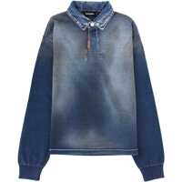 Tricouri Polo Polo Shirt With Denim Effect Barbati