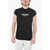 DSQUARED2 Slim Fit Ribbed Crew Neck T-Shirt Black