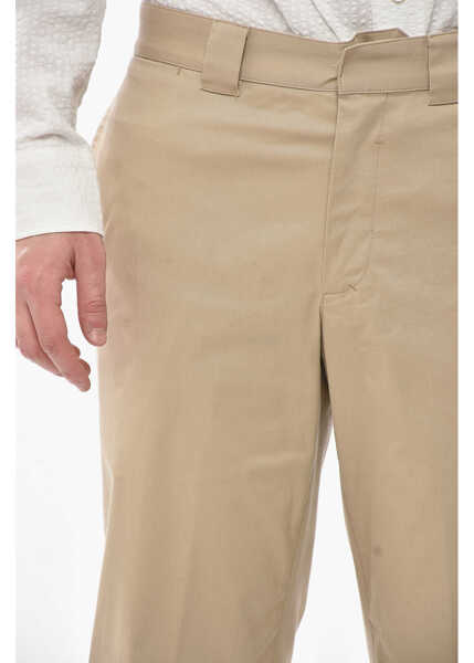 Pantaloni casual Givenchy Stretch Cotton Chino Trousers With Belt Loops Beige Barbati (BM 19754177) 3