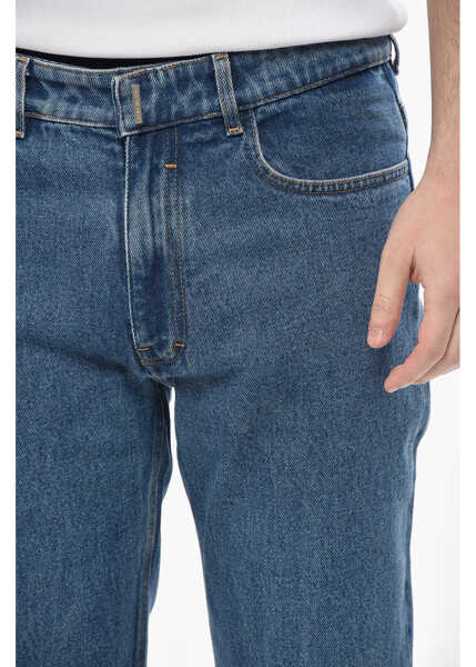 Blugi slim fit Givenchy Slim Fit Medium Wash Jeans 17Cm Light Blue Barbati (BM 19754213) 3