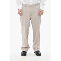 Pantaloni casual 4-Pocket Wool Trousers With Concealed Closure Barbati