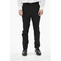 Pantaloni casual Wool Trousers With Satin Cut-Out Details Barbati