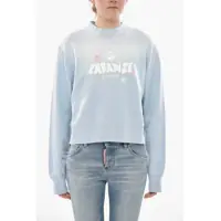 Bluze de trening Crewneck Sweatshirt Paradise Palm With Faded Design Femei
