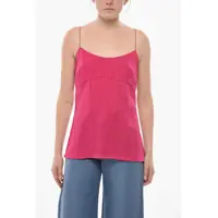 Bluze Silk Jacquard Slip Top Femei
