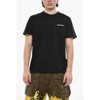 Tricouri Solid Crewneck T-Shirt Tennis Fit With Embossed Logo Barbati