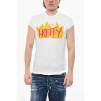 Tricouri Crew Neck T-Shirt Choke Fit, Ribbed Barbati