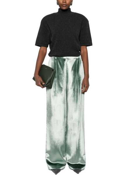 Pantaloni casual Alberta Ferretti Velvet Pants LAME Femei (BM 19754642) 2