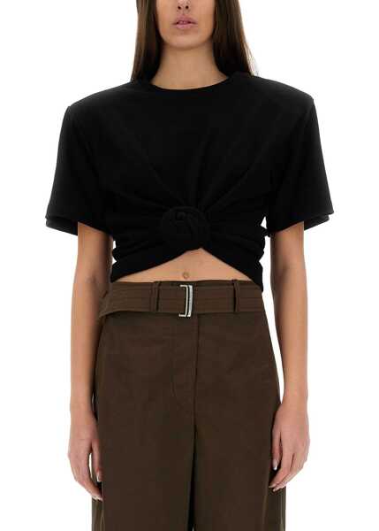 Tricouri Magda Butrym T-Shirt Annodata BLACK Femei (BM 19754648) 2