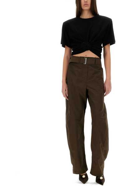 Tricouri Magda Butrym T-Shirt Annodata BLACK Femei (BM 19754648) 4