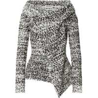 Sacouri office Jacket With Crossover Neckline Femei