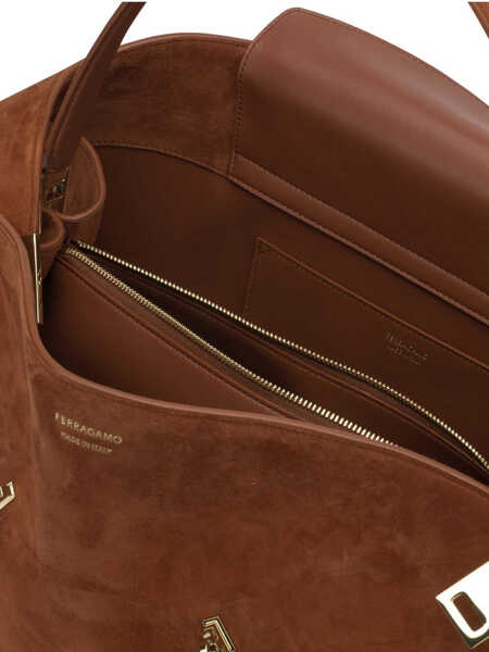 Genti de umar Ferragamo Shoulder bags Orange Femei (BM 19755690) 5