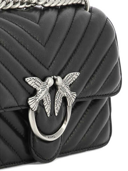 Genti tip postas Pinko Crossbody bags Black Femei (BM 19755699) 4