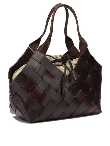 Genti de umar DRAGON DIFFUSION Shoulder bags Brown Femei (BM 19755738) 2