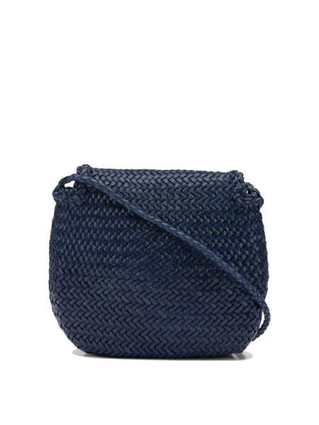 Genti tip postas DRAGON DIFFUSION Mini City Bag crossbody bag Blue Femei (BM 19755786) 3