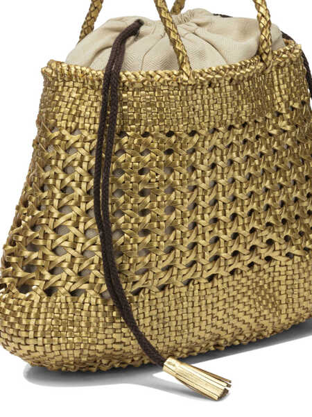 Genti de mana DRAGON DIFFUSION Handbags Gold Femei (BM 19755795) 4