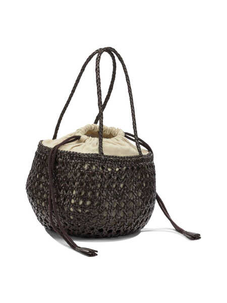 Genti de mana DRAGON DIFFUSION Handbags Brown Femei (BM 19755798) 2