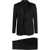 Tagliatore Two-Piece Wool Dress BLACK