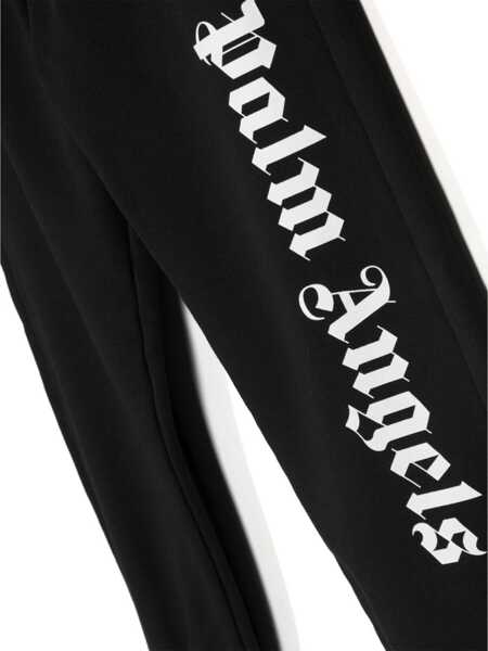 Pantaloni casual Palm Angels Pants With Logo BLACK Baieti (BM 19755932) 3