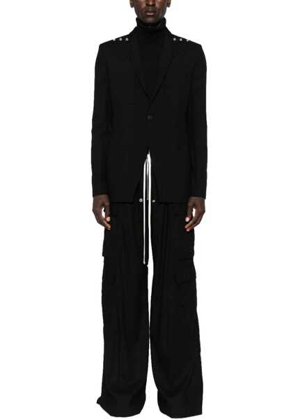 Pantaloni casual Rick Owens Cargo Pants Bela BLACK Barbati (BM 19755947) 2