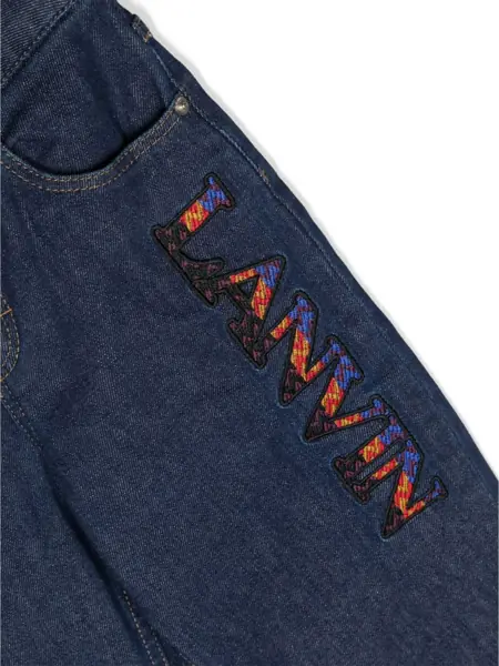 Blugi drepti Lanvin Jeans With Logo DENIM Baieti (BM 19756007) 3