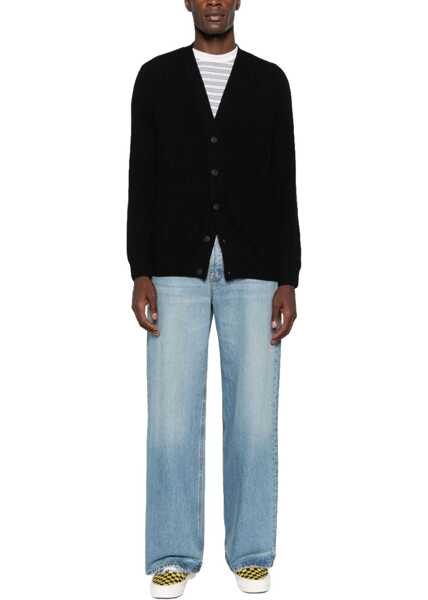 Cardigane Mc2 Saint Barth Wool Cardigan BLACK Barbati (BM 19756016) 2