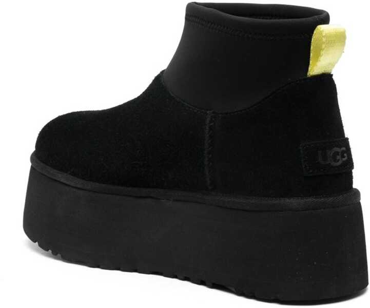 Balerini UGG Boot Classic Mini Dipper BLACK Femei (BM 19756064) 4