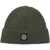 Stone Island Wool Cap With Logo MILITARY GREEN