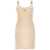 Jean Paul Gaultier Mini Dress With Logo Patch NUDE