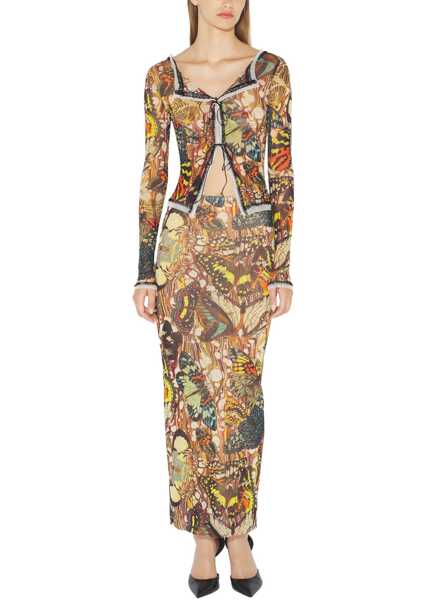 Cardigane Jean Paul Gaultier Cardigan With Bow Tie Print MULTICOLOUR Femei (BM 19756118) 2