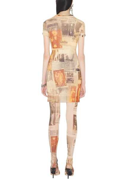 Rochii casual Jean Paul Gaultier Journal Print Dress MULTICOLOUR Femei (BM 19756130) 3